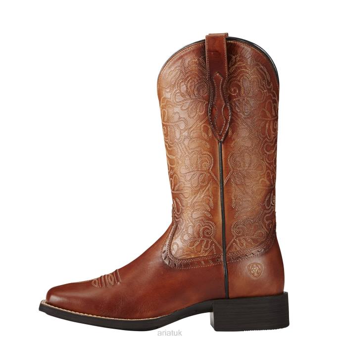 Ariat Round Up Remuda Western Boot Women D0X62108 Naturally Rich Footwear