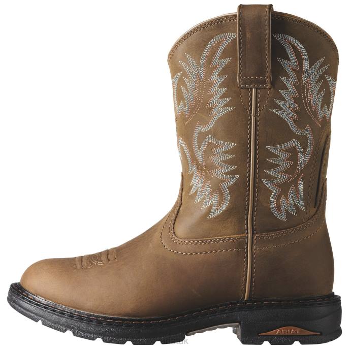 Ariat Tracey Composite Toe Work Boot Women D0X62381 Dusted Brown Footwear
