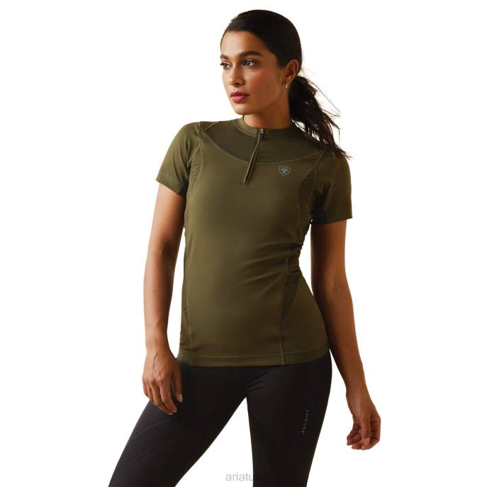 Ariat Ascent Crew Baselayer Women D0X63199 Relic Tops