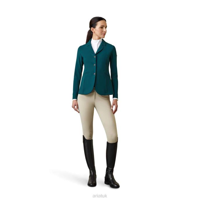 Ariat Speranza Show Coat Women D0X63677 Hunter Tops