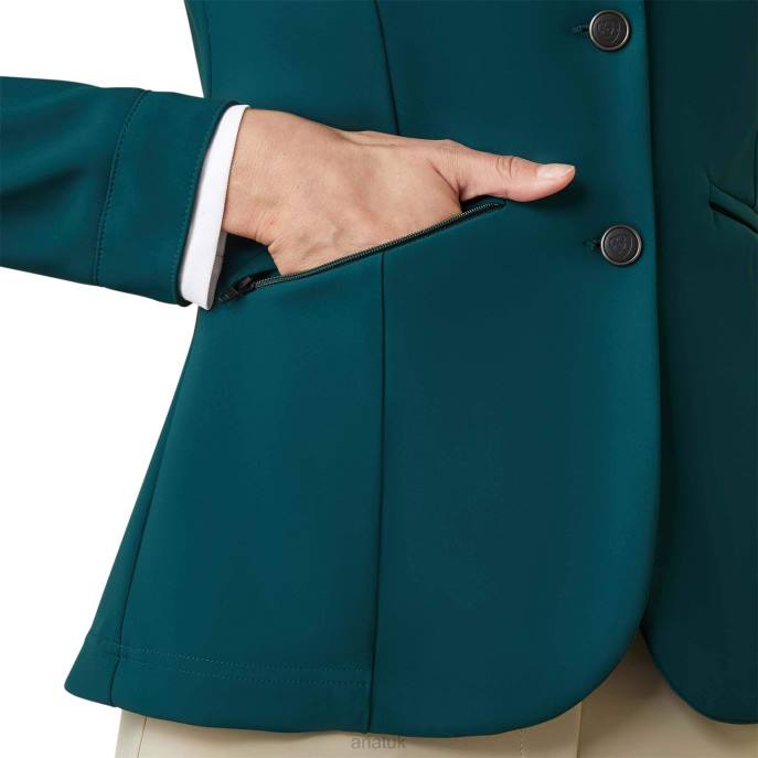 Ariat Speranza Show Coat Women D0X63677 Hunter Tops