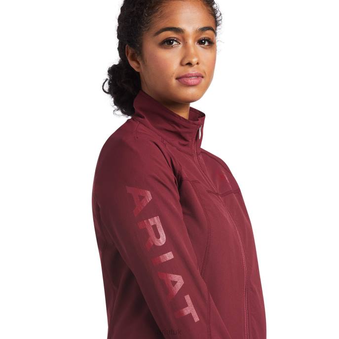 Ariat Agile Softshell Jacket Women D0X63487 Zinfandel Tops