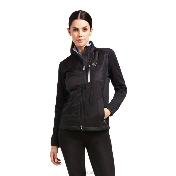 Ariat Fusion Insulated Jacket Women D0X63520 Black Tops