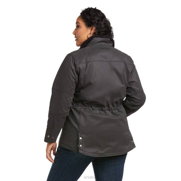Ariat Grizzly Insulated Jacket Women D0X63581 Phantom Tops