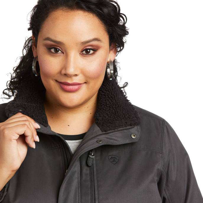 Ariat Grizzly Insulated Jacket Women D0X63581 Phantom Tops