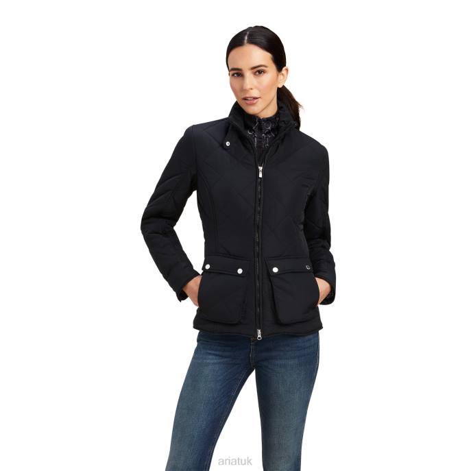 Ariat Province Jacket Women D0X63490 Black Tops