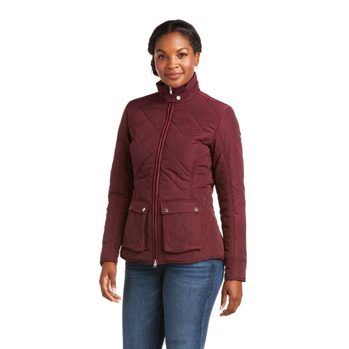 Ariat Province Jacket Women D0X63583 Windsor Wine Tops