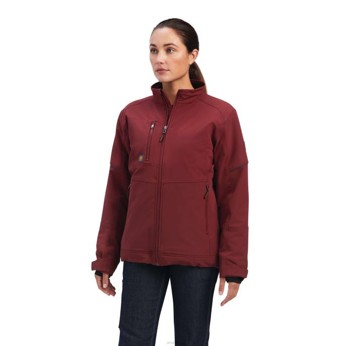 Ariat Rebar Dri-Tek DuraStretch Insulated Jacket Women D0X63610 Port Tops
