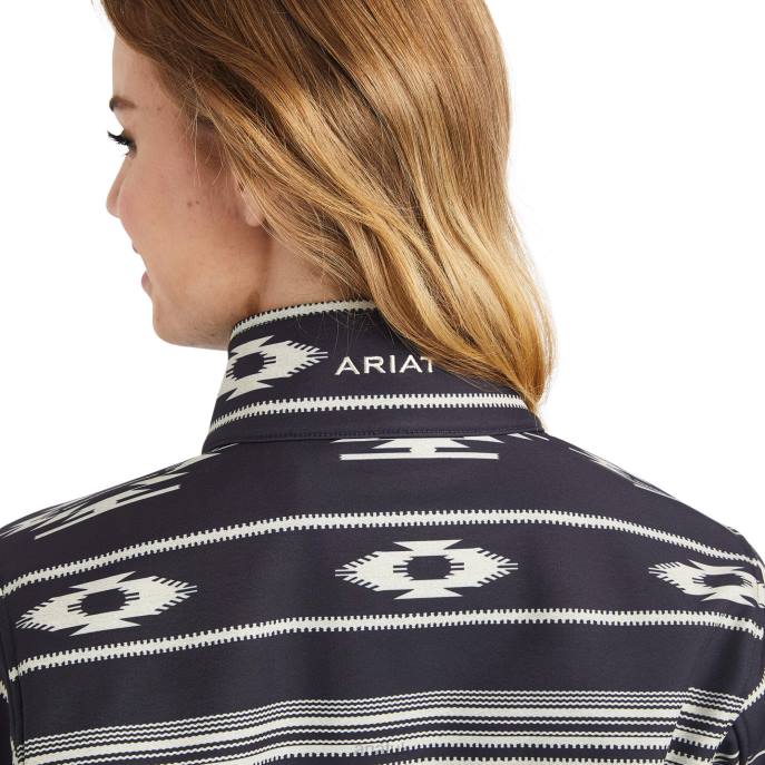 Ariat Softshell Chimayo Jacket Women D0X63491 Rio Chiquito Blk/Buttercream Tops