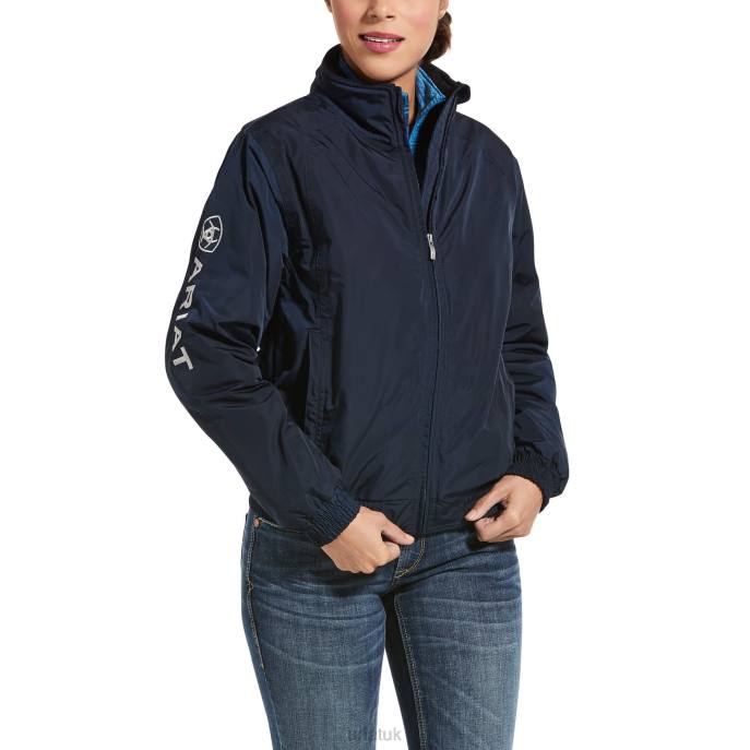 Ariat Stable Jacket Women D0X63495 Navy Tops