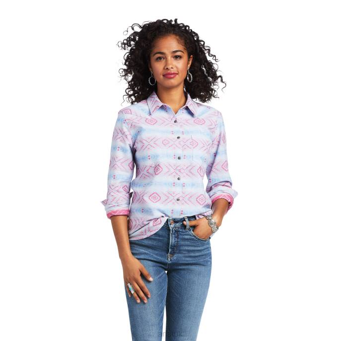 Ariat REAL Billie Jean Shirt Women D0X63196 Arroyo Jcd Tops