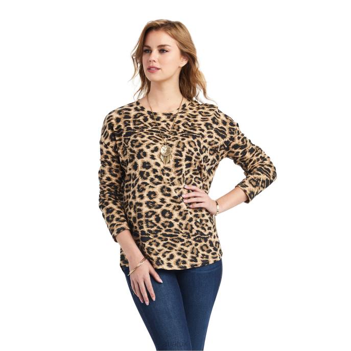 Ariat Wild Life Shirt Women D0X63081 Cheetah Tops