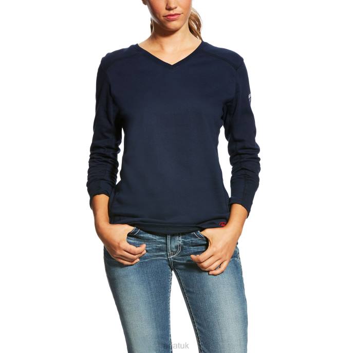 Ariat FR AC Top Women D0X63036 Navy Tops