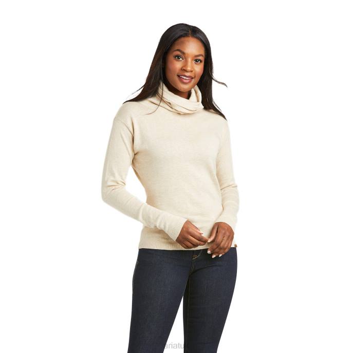 Ariat Lexi Sweater Women D0X63366 Oatmeal Tops