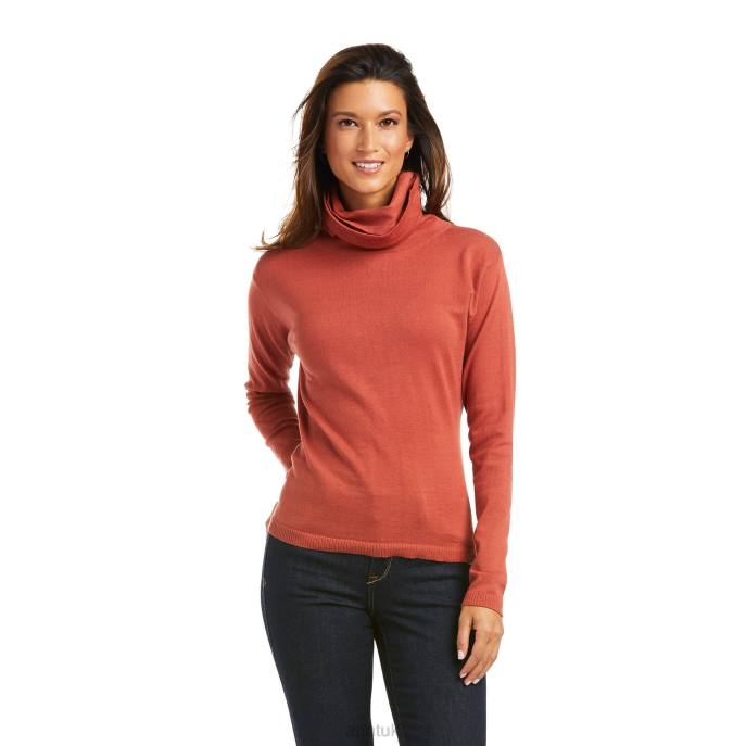 Ariat Lexi Sweater Women D0X63367 Marsala Tops