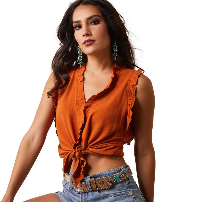 Ariat Jordan Top Women D0X62768 Autumnal Tops