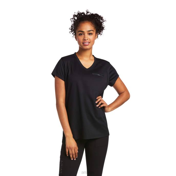 Ariat Rebar Polartec Elite All Season T-Shirt Women D0X63245 Black Tops