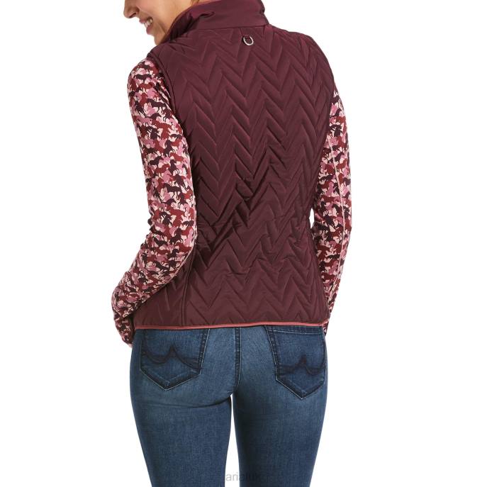 Ariat Ashley Insulated Vest Women D0X63595 Wine Tasting Tops
