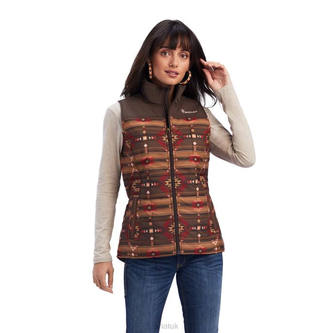 Ariat Crius Insulated Vest Women D0X63543 Canyonlands Print Tops