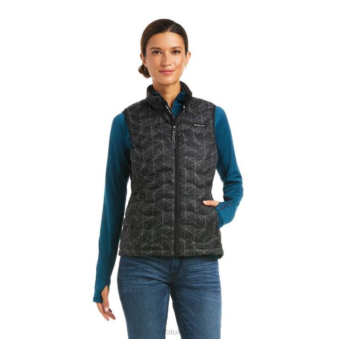 Ariat Ideal 3.0 Reflective Vest Women D0X63634 Black Tops