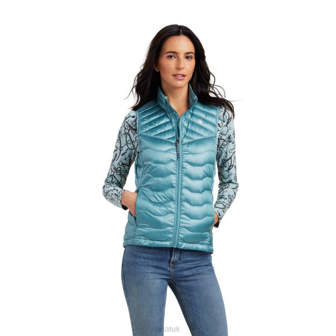 Ariat Ideal Down Vest Women D0X63564 Ir Arctic Tops